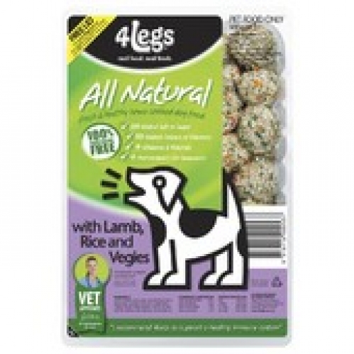 4 Legs Lamb Rice & Veg Dog Food 900g