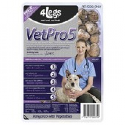 4 Legs Vet Pro 5 Kangaroo Dog Tray 800g