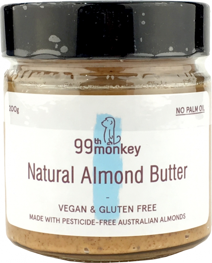 99th Monkey Almond Butter 200g