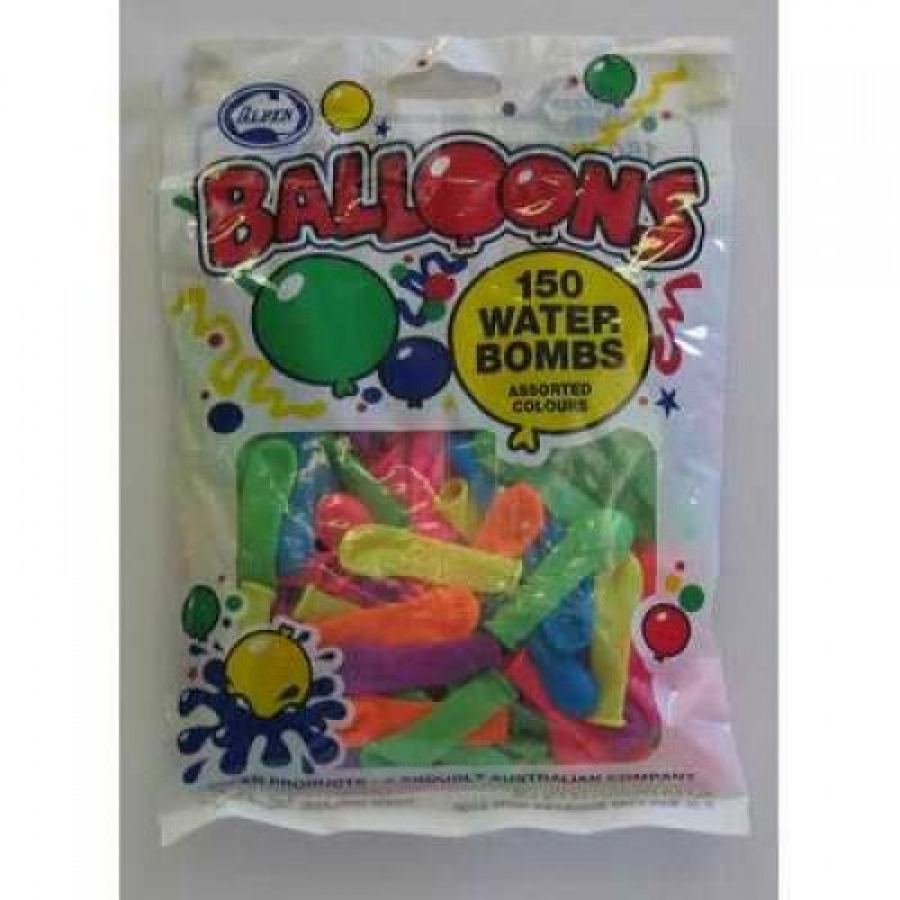 Alpen Balloons Waterbombs 150 pack