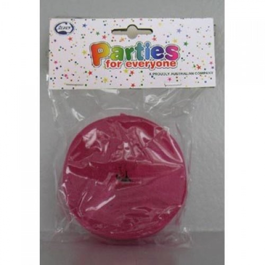 Alpen Cerise Crepe Streamer