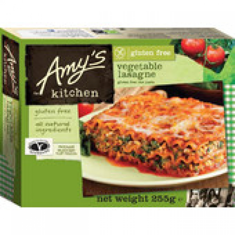 Amy's Kitchen Gluten Free Frozen Vegetable Lasagne 255g