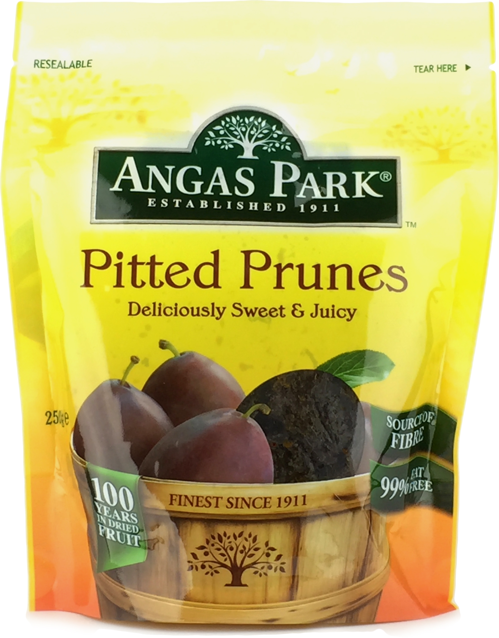 Angas Park Dried Pitted Prunes 250g