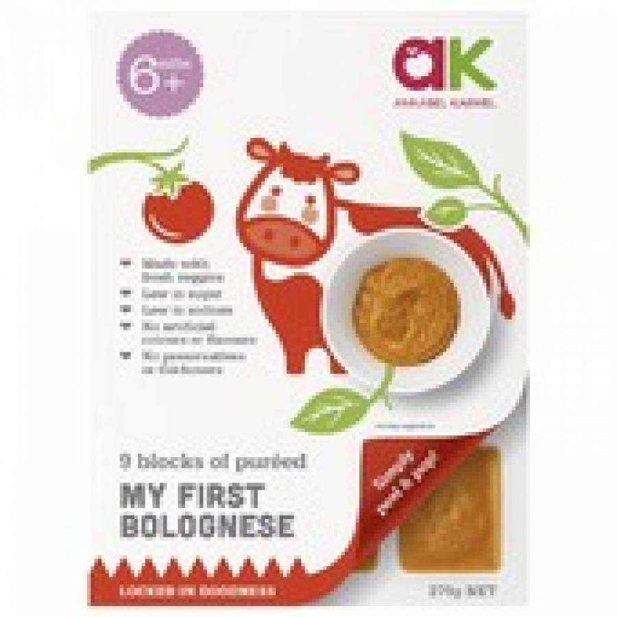 Annabel Karmel Frozen My 1st Bolognese Pureed Blocks 270g
