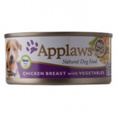 Applaws Chicken Breast with Vegetables Canned Dog Food 156g