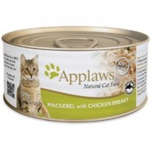 Applaws Mackerel with Chicken Breast Canned Cat Food 70g