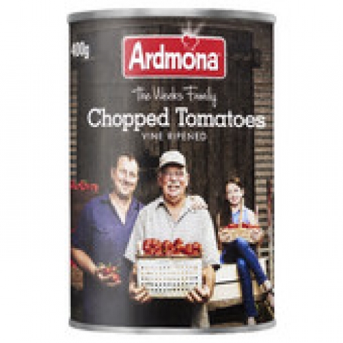Ardmona Chopped Tomatoes No Added Salt 400g