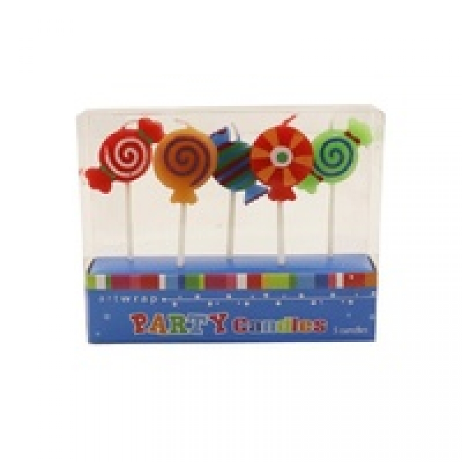 Artwrap Candle 5 Pack Sweets