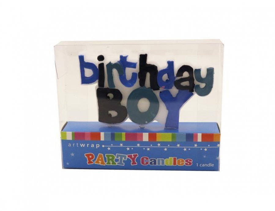 Artwrap Candle Birthday Boy