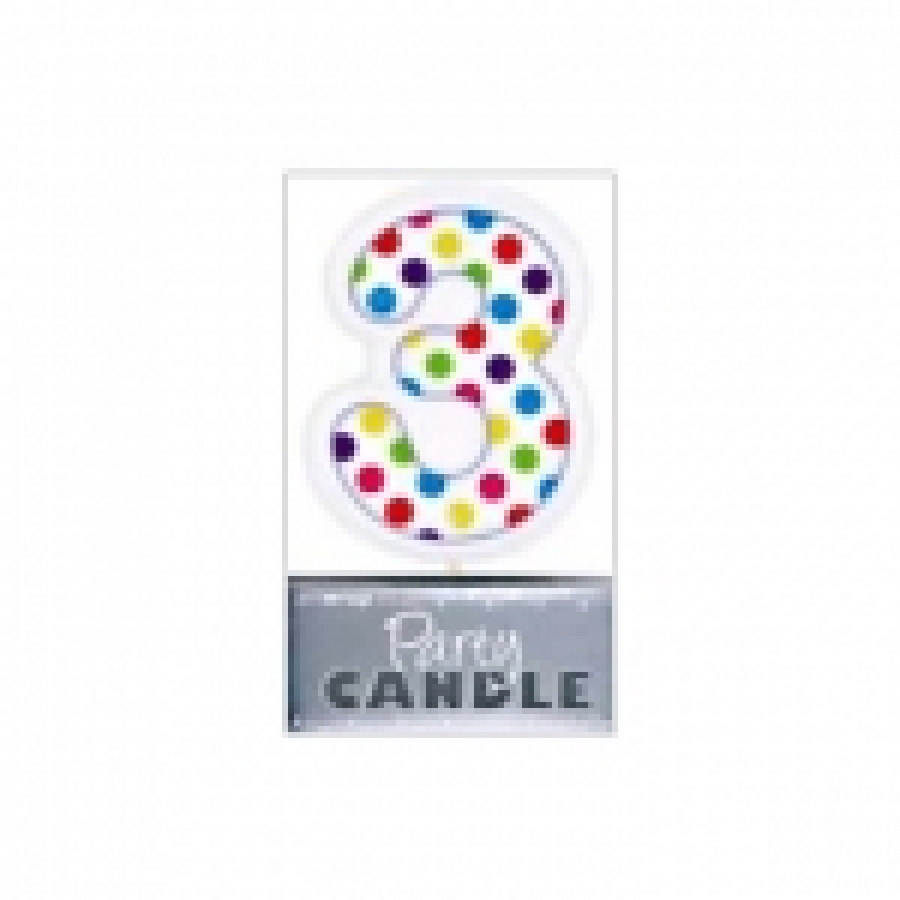 Artwrap Candle Dot '3'