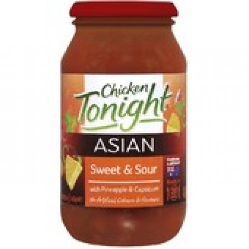 Asian Tonight Sweet & Sour Simmer Sauce 520g