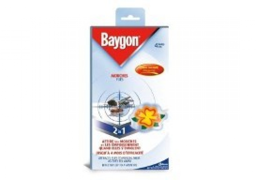 Baygon Fly Baits Sticker Flower
