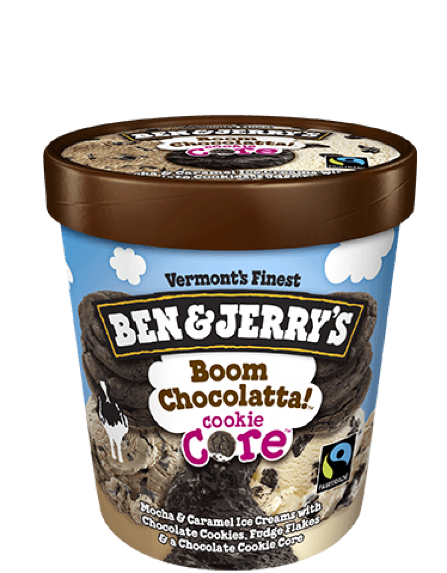 Ben & Jerry's Boom Chocolatta Core 458mL