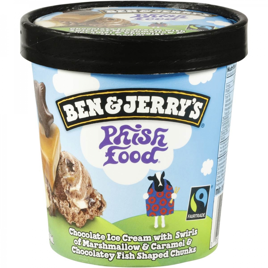 Ben & Jerry's Phish Food 458mL