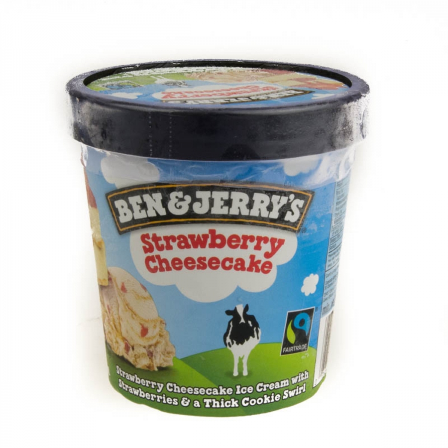 Ben & Jerry's Strawberry Cheesecake 458mL
