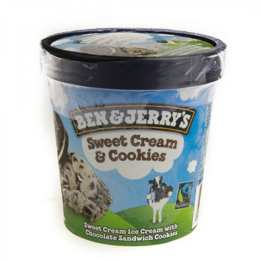 Ben & Jerry's Sweet Cream & Cookie 458mL