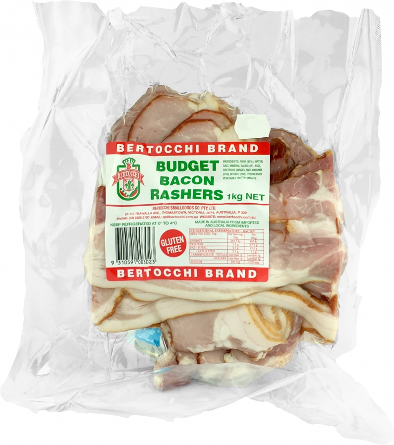 Bertocchi Budget Bacon 1kg