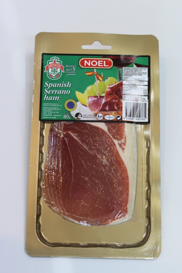 Bertocchi Prosciutto Slices 80g