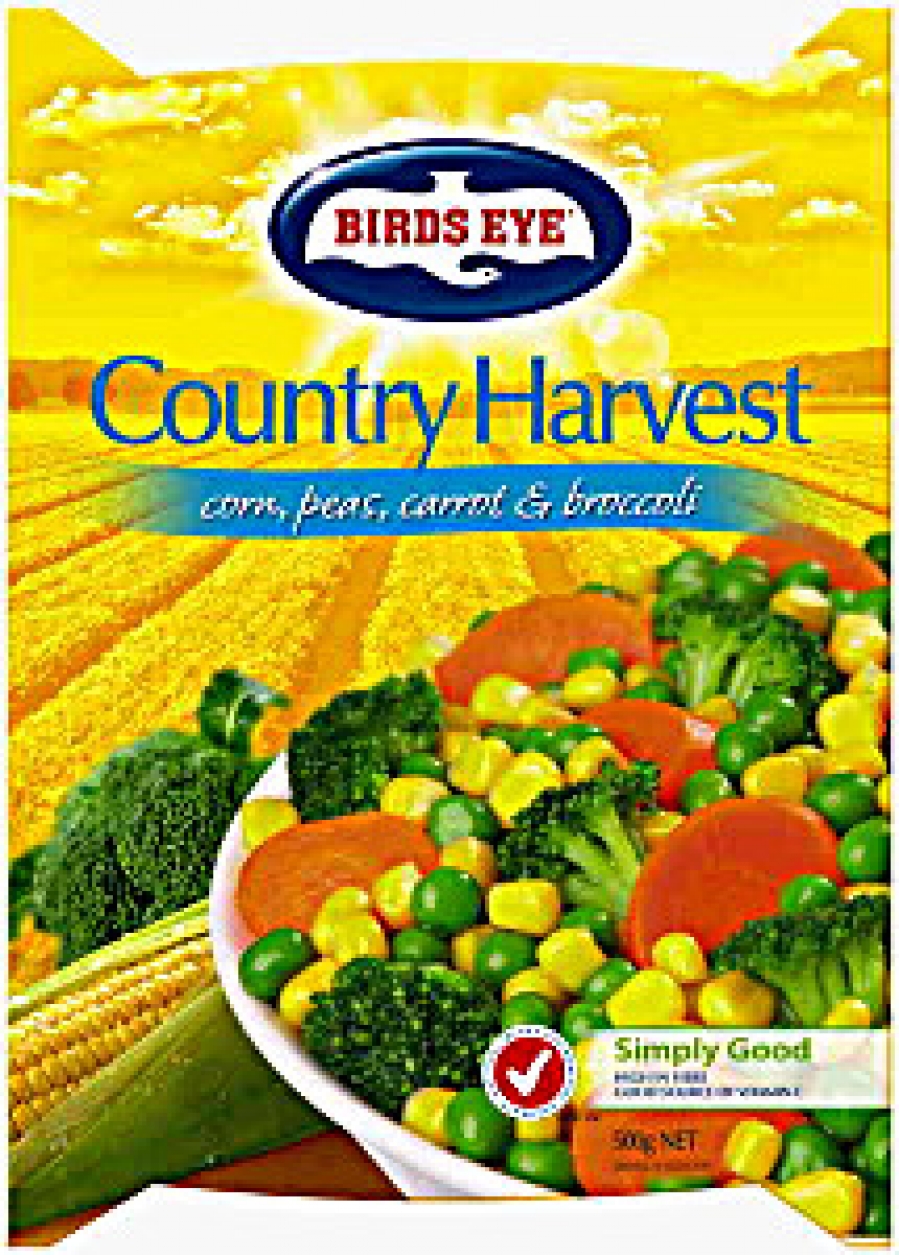 Birds Eye Country Harvest Corn Peas Carrot & Broccoli 500g