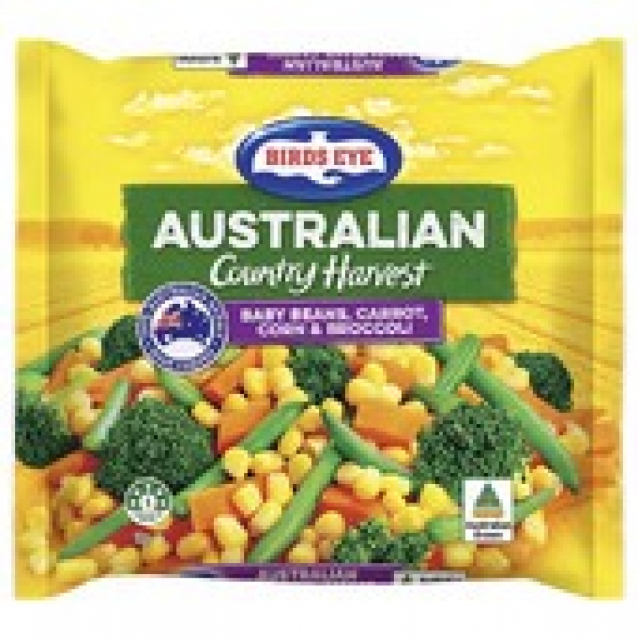 Birds Eye Country Harvest Frozen Baby Beans Carrots & Corn 1kg