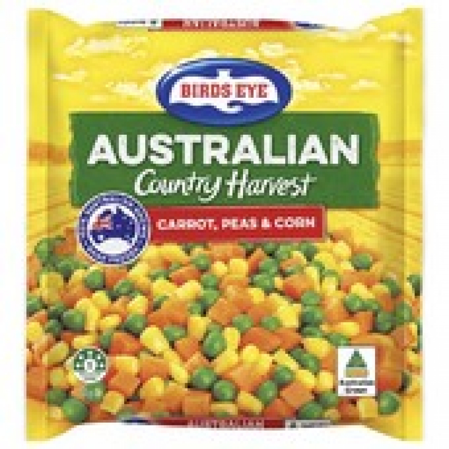 Birds Eye Country Harvest Frozen Carrots Peas & Corn 1kg