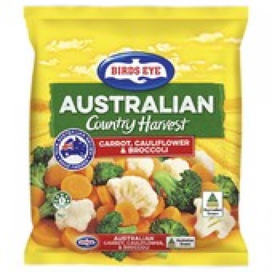 Birds Eye Country Harvest Frozen Carrots Cauliflower & Broccoli 1kg