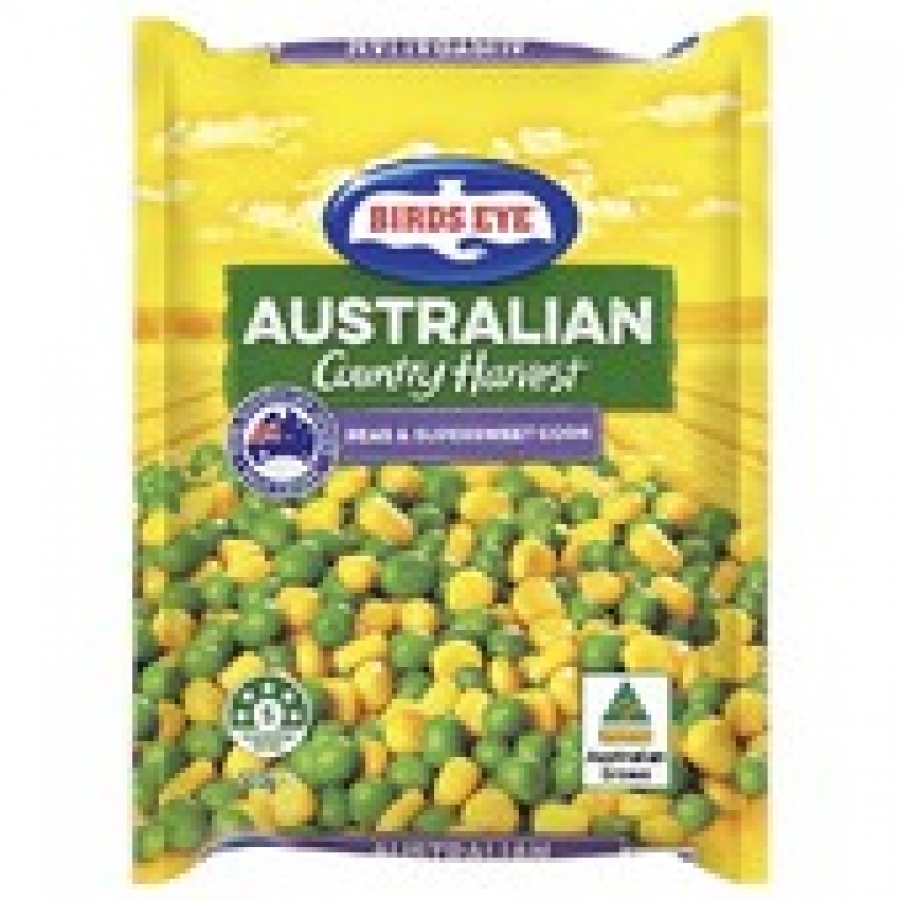 Birds Eye Country Harvest Frozen Peas & Supersweet Corn 500g