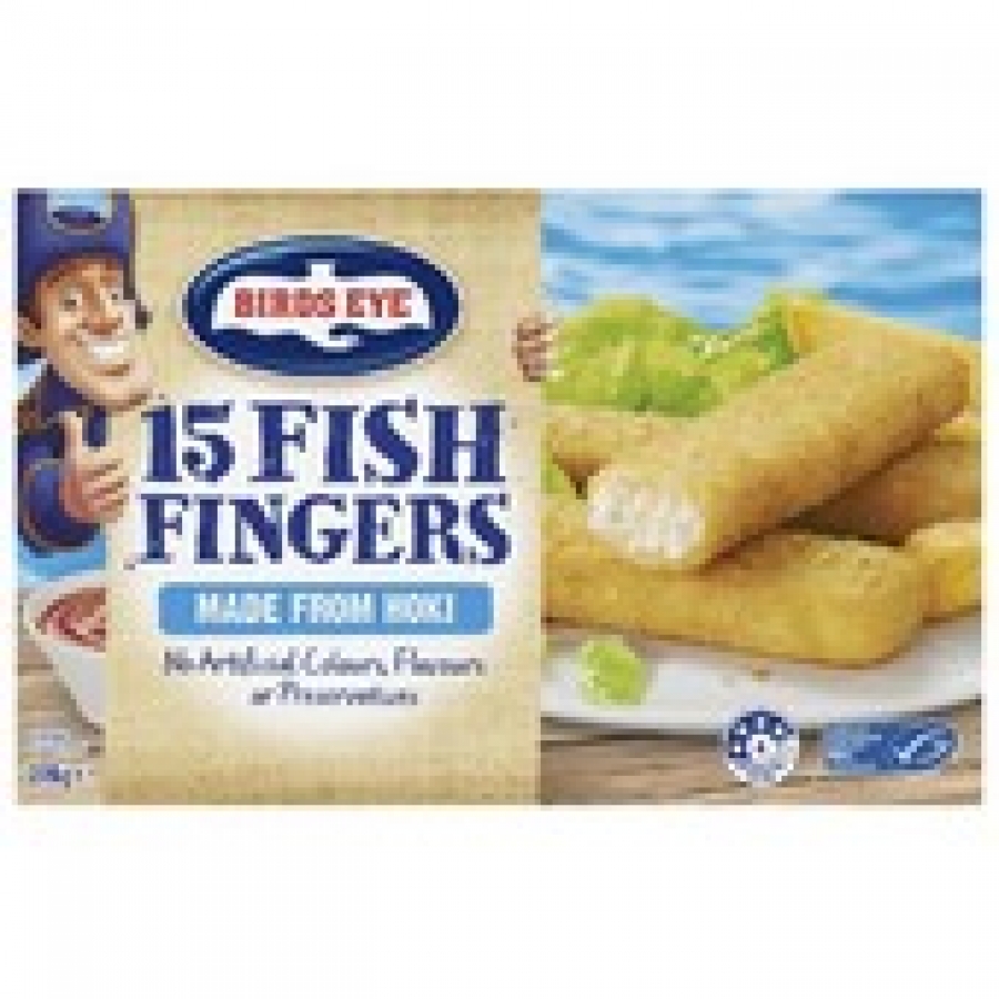 Birds Eye Frozen Fish Fingers 15 pack 375g
