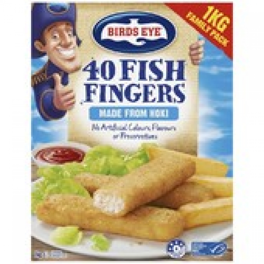 Birds Eye Frozen Fish Fingers 40 pack 1kg