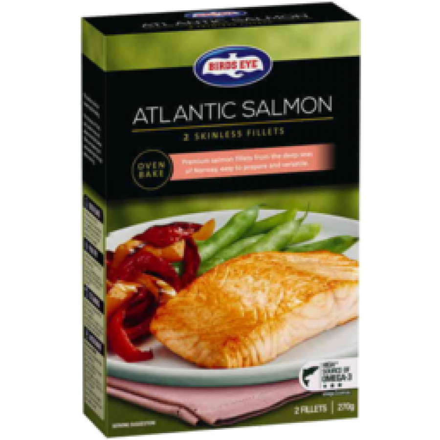 Birds Eye Natural Fillet Salmon 270g