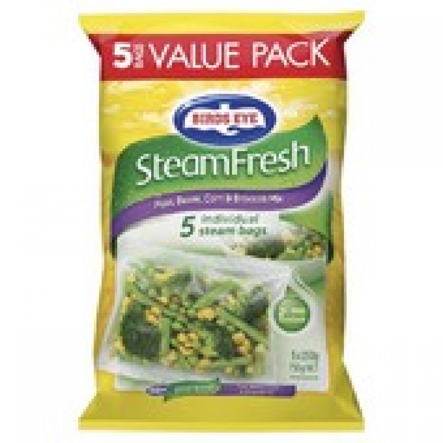Birds Eye SteamFresh Frozen Peas Beans Corn & Broccoli 750g