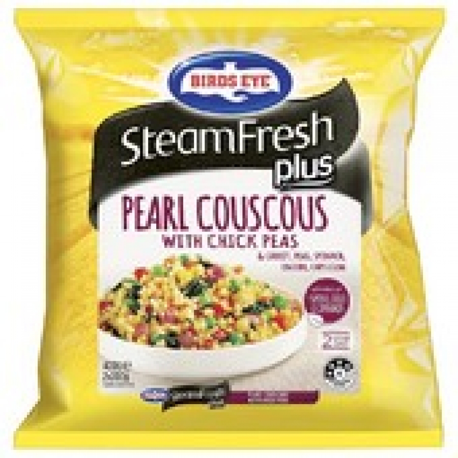 Birds Eye SteamFresh Plus Frozen Pearl CousCous with Mixed Vegetables 400g