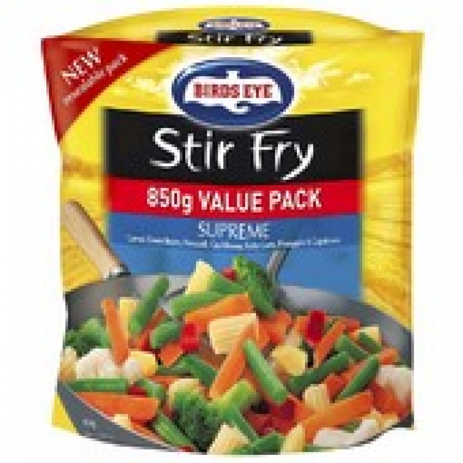 Birds Eye Stir Fry Frozen Supreme Mixed Vegetables 850g