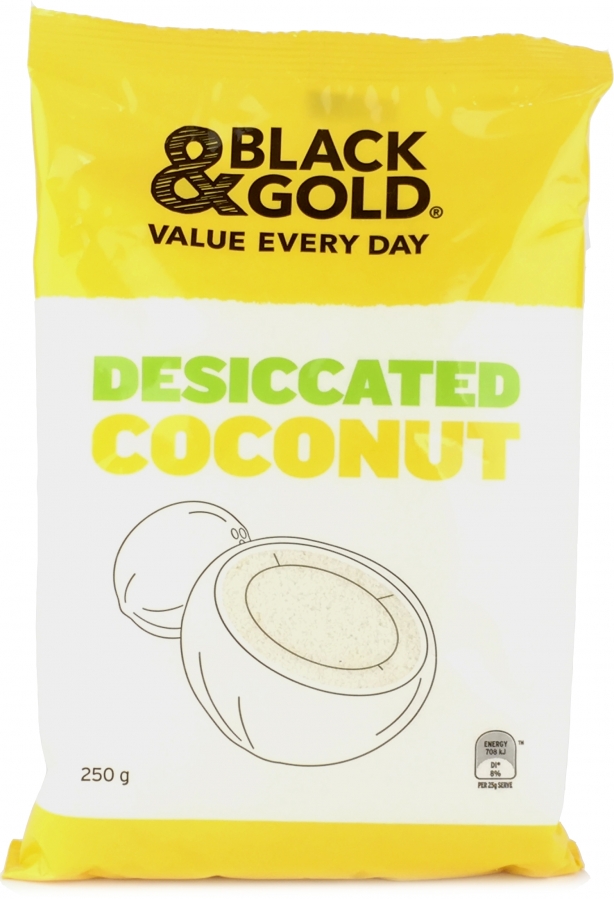 Black & Gold Coconut Desicated 250g