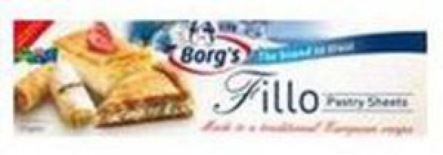Borg's Fresh Filo Pastry Sheets 375g