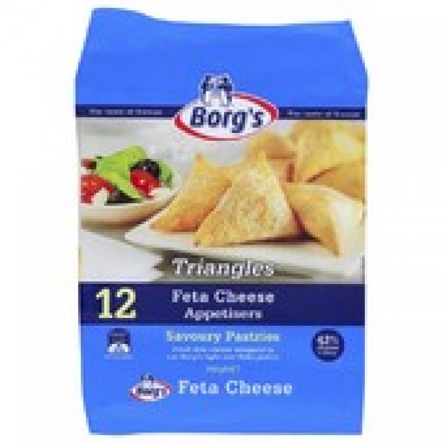 Borgs Frozen Fetta Triangles 360g