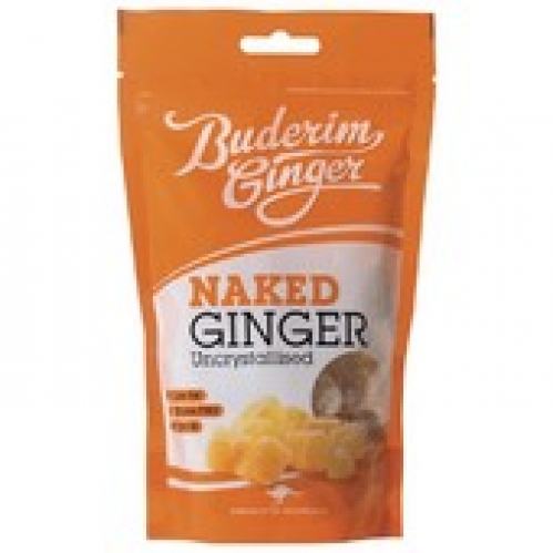 Buderim Uncrystalised Naked Sweet Ginger 200g
