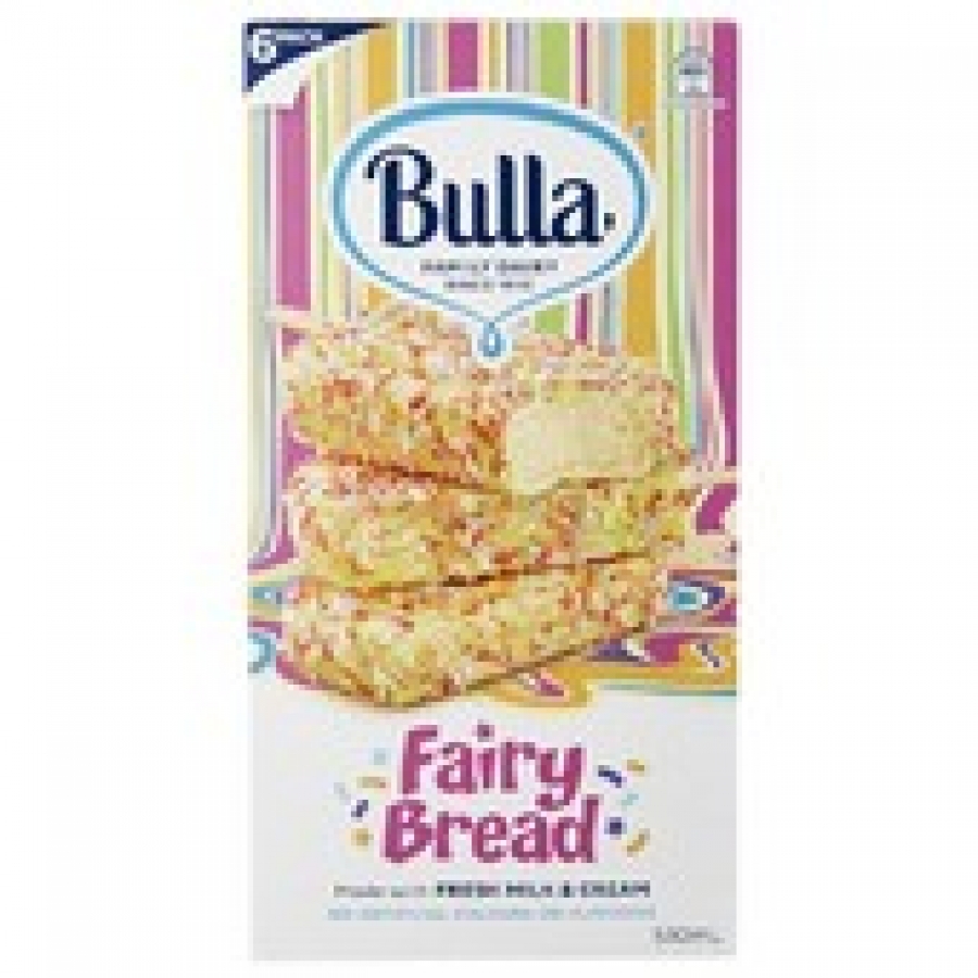 Bulla Fairy Bread Ice Cream 6 pack 510mL