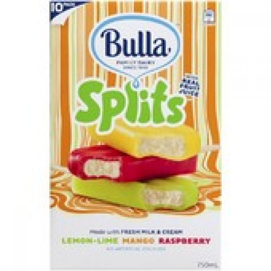 Bulla Splits Lemon-Lime Mango & Raspberry Variety 10 pack 750mL