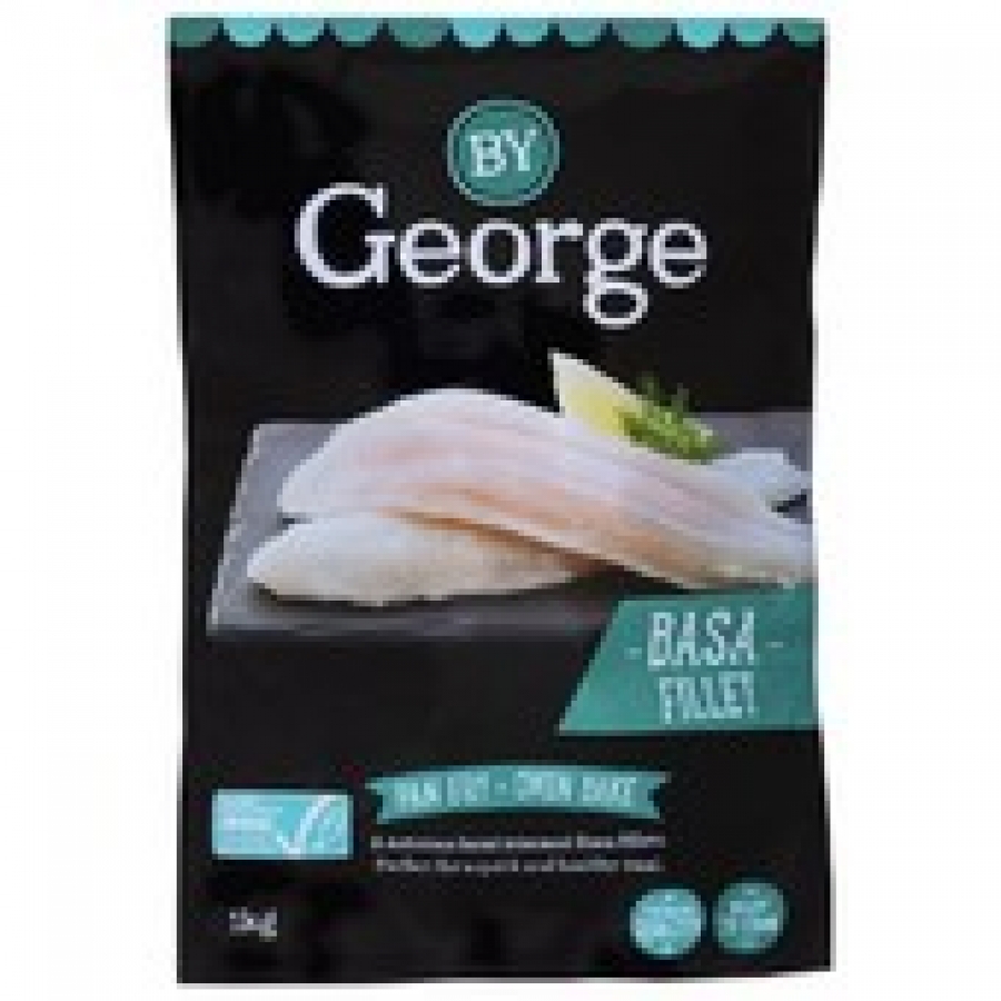 By George Frozen Basa Fillets 1kg