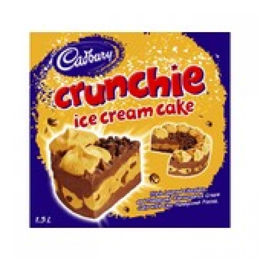 Cadbury Crunchie Ice Cream Cake 1.5L