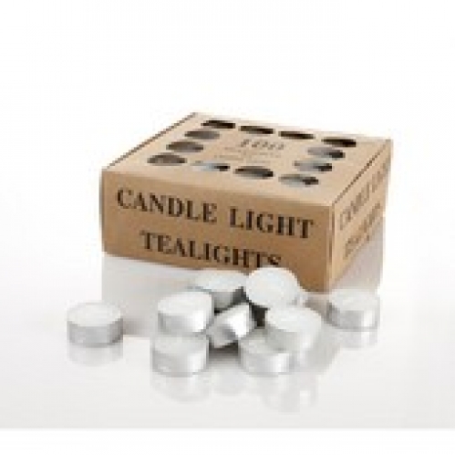 Candle Light Tealights 5 Hour 100 Pack
