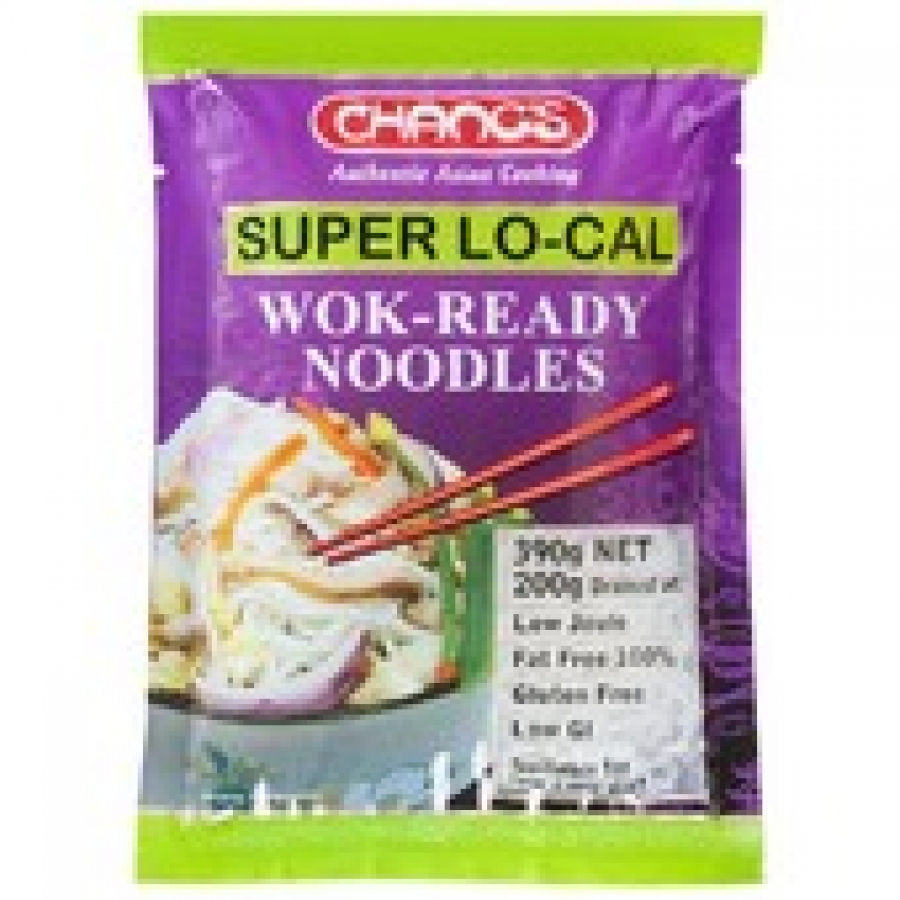 Changs Super Lo-Cal Wok Ready Noodles 390g