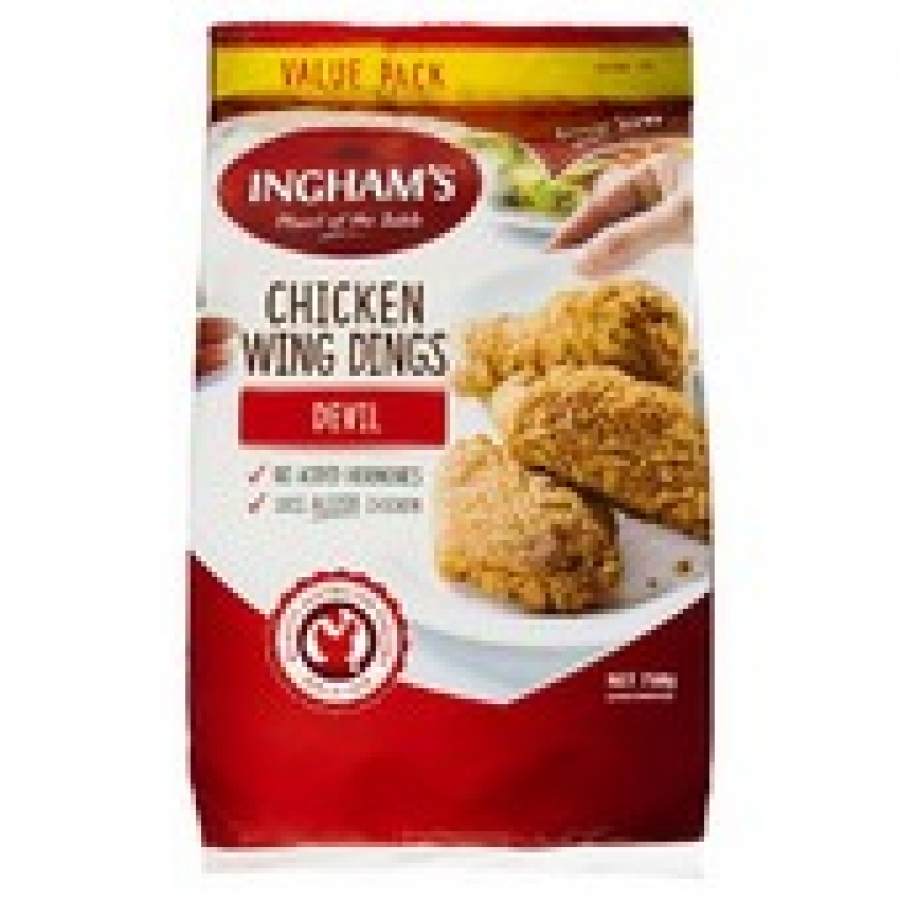 Chickadee Frozen Devil Chicken Wing Dings 750g