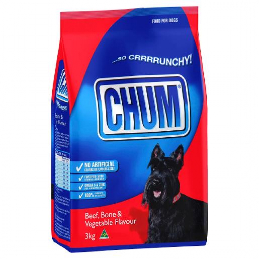 Chum Crunchy Beef Bone Vegetable 3kg