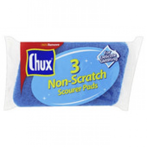 Chux Non Scratch Scourer Scrub 3 pack