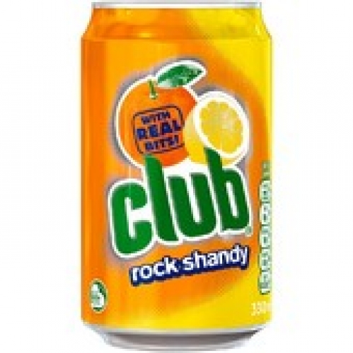 Club Rock Shandy Drink Can 330mL