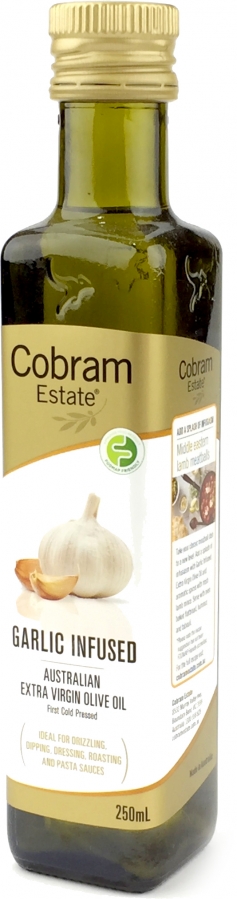 Cobram Estate Extra Virgin Olive Oil Garlic Infused 250ml