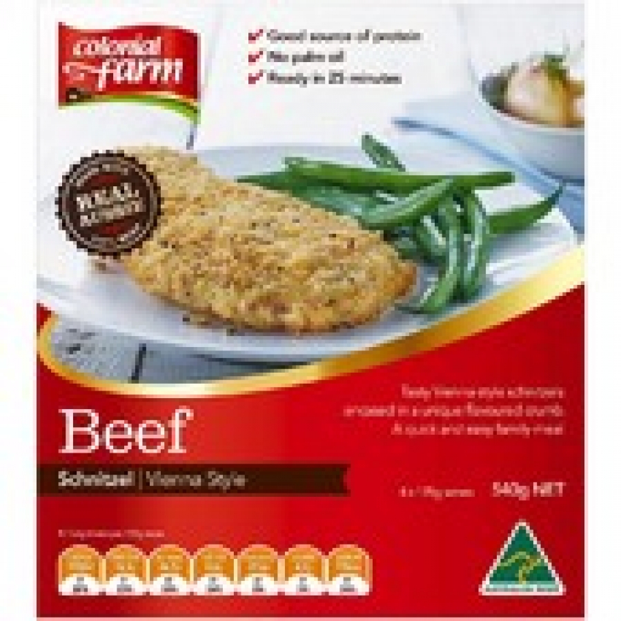 Colonial Farm Frozen Vienna Schnitzels 540g