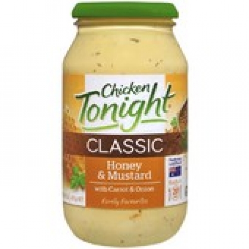 Continental Chicken Tonight Golden Honey Mustard Simmer Sauce 485g